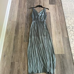 H & M Maxi Satin Dress
